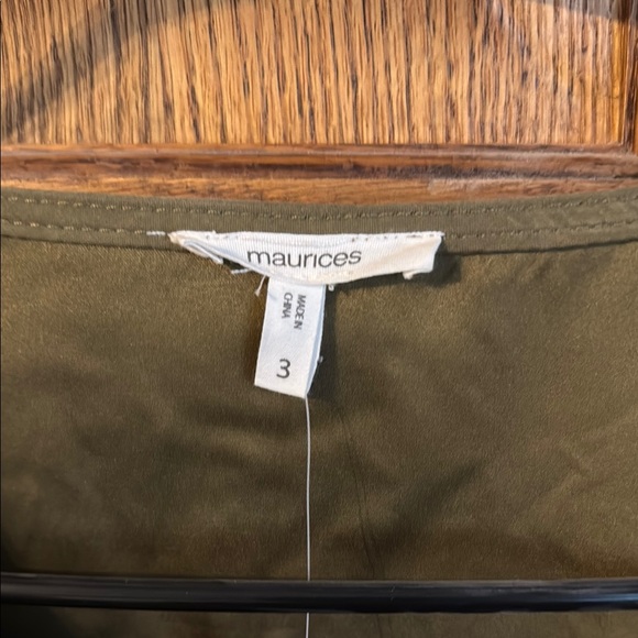 Olive Green Lightweight Jacket - Picture 2 of 7